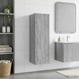  Ormar za Kupaonicu na Zidu Siva Sonoma 33 x 34,5 x 60 cm Cene