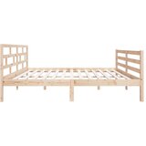  Okvir za krevet od masivne borovine 140 x 190 cm | shoptok.hr