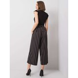 RUE PARIS Trousers-CHA-SP-0430.41P-black-beige | ePonuda.com