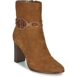 Polo Ralph Lauren abigael-boots-bootie smeđa cijene