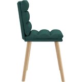  Jedilni stoli 6 kosov temno zeleno blago, (21822524) | Shoptok.si