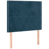  Okvir za krevet bez madraca tamnoplavi 80x200 cm baršunasti | shoptok.hr