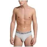 Bikkembergs Underwear 2-PACK HOMBRE SLIP Siva