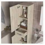 Hanah home Polica za kuću Selin, 35x179x31,3 cm, Krem | Eponuda.ba