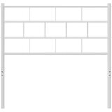  Kovinsko vzglavje belo 100 cm, (20933861) | Shoptok.si