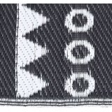 Vanjski tepih crni 120 x 180 cm PP | shoptok.hr