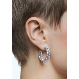 Swarovski Uhani srebrna | Shoptok.si