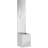  Privatnost u vrtu Srebrno 32 x 32 x 150 cm Pocinčani čelik | shoptok.hr