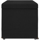  Stolica Črna 81 x 41 x 40 cm Tkanina in obdelano les, (5000302438) | Shoptok.si