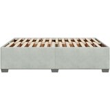  Okvir za krevet bez madraca svjetlosivi 140 x 190 cm baršunasti | shoptok.hr