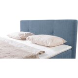 MID.YOU POSTELJA Z VZMETNICO 180 cm x 200 cm , les, tekstil modra | Shoptok.si