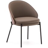 Kave Home Rjav jedilni stol Eamy &amp;ndash; Slike