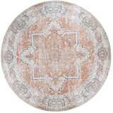 House Nordic Plavo/narančasti okrugli tepih ø 200 cm Havana - Cijene