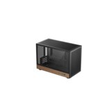 DeepCool CH260 WOOD Mikro stol/Tower Črna, Les | Shoptok.si