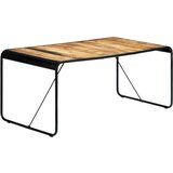  Blagovaonski stol od masivnog grubog drva manga 180x90x76 cm | shoptok.hr