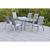 Gardenson Vrtni Set Amalfi, 7-delni, Raztegljiva Miza | Shoptok.si