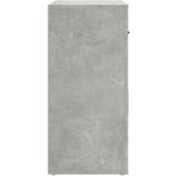  Komoda siva boja betona 80 x 33 x 70 cm od konstruiranog drva | shoptok.hr