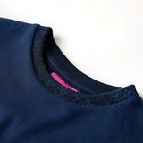 Dječja haljina s dugim rukavima modra 92 | Eponuda.com