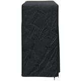 vidaXL Pokrov za vanjski namještaj Crna 122 x 61 x 106 cm 600D tkanina | shoptok.hr