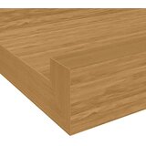  Stenska polica 4 pcs Bež 115 x 9 x 3 cm Konstruiran les, (5000200718) | Shoptok.si