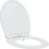 vidaXL Bijela Plastika Standard WC sjedište Ostalo Moderno | shoptok.hr