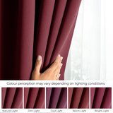 Restilo Bordo zatamnjujuća/termo izolacijska zavjesa 140x245 cm Pleat – | shoptok.hr