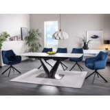 Molarem Home Stol CANYON - kaljeno staklo + keramika | shoptok.hr