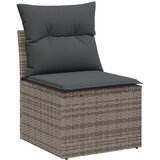  Vrtni set za sofu Set od 9 Siva prirodno drvo | shoptok.hr
