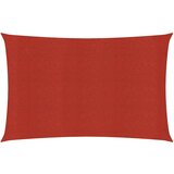 vidaXL Jedro za zaštitu od sunca 160 g/m² crveno 2 x 4,5 m HDPE Cijene