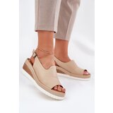 ARTIKER Ladies leather wedge sandals | Shoptok.si