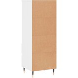  Visoka komoda bijela 40 x 36 x 110 cm od konstruiranog drva | Eponuda.com