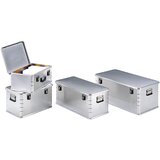 Zarges Aluminijast kombinirani zaboj, Mini, prostornina 42 l, zunaj DxŠxV 600 x 400 x 240 mm, teža 4 kg | Shoptok.si