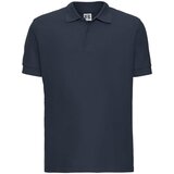 RUSSELL Men's navy blue cotton polo shirt Ultimate Cene