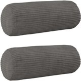  Presvlaka za jastuk 2 pcs HEERLEN Tamnosiva &amp;Oslash; 15 x 40 cm Kord Slike