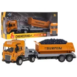  Kamion kiper sa svjetlosnim i zvučnim efektima Inlea4Fun DUMPER