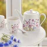 Orion Bijeli/ljubičasti porculanski čajnik 1 l Louka – | shoptok.hr