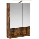  Kopalni&amp;scaron;ka ogledalna omara Dimljeni oreh 50 x 14,5 x 70 cm, (5000233208) Slike