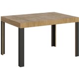 Itamoby   Linea (90x140/244 cm) - hrast, barva nog: antracit - raztegljiva jedilna miza, (20842808) | Shoptok.si