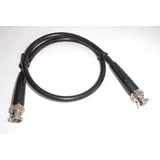BNC merilna linija BNC vtič na BNC vtič 1 m RG 58 C/U 50 OHm Poly-103360 BNC merilni kabel 1 m črna, (20423204)