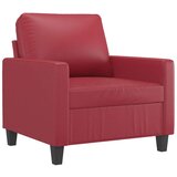  4-dijelni set sofa s jastucima crvena boja vina od umjetne kože | shoptok.hr