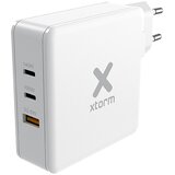 Xtorm stenski polnilec Stenski polnilec XAT140 Laptop, GaN, 3 vhodi, 2x USB-C PD3.1 EPR 140W, USB-A QC 3.0 | Shoptok.si