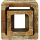 TV Jedinice 2 pcs Smeđa 36 x 30 x 36 cm Čvrsto drvo manga | shoptok.hr