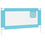  Sigurnosna ograda za dječji krevet plava 140 x 25 cm od tkanine | shoptok.hr