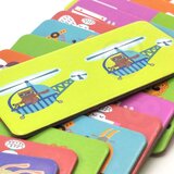Woopie edukativna igra transport životinje puzzle domine montessori | shoptok.hr