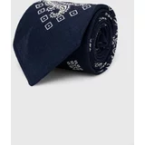 Polo Ralph Lauren Vunena kravata boja: tamno plava
