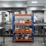 SUPERHOME 200x120x60cm 4x200kg Potpuno Metalna Montažna Polica | Eponuda.com
