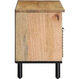 TV omarica rjava 100x33x46 cm masivni les Mango, (21830666) | Shoptok.si