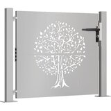  Vrtna vrata 100x75 cm Corten čelik Dizajn stabla | shoptok.hr