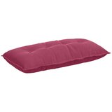 vidaXL Poglavni vzglavnik Vinorodna rdeča 100 x 50 cm Žametna tkanina | Shoptok.si