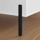 Noge namještaja 12 pcs Crna 66 x 36 x 160 mm Željezo | shoptok.hr